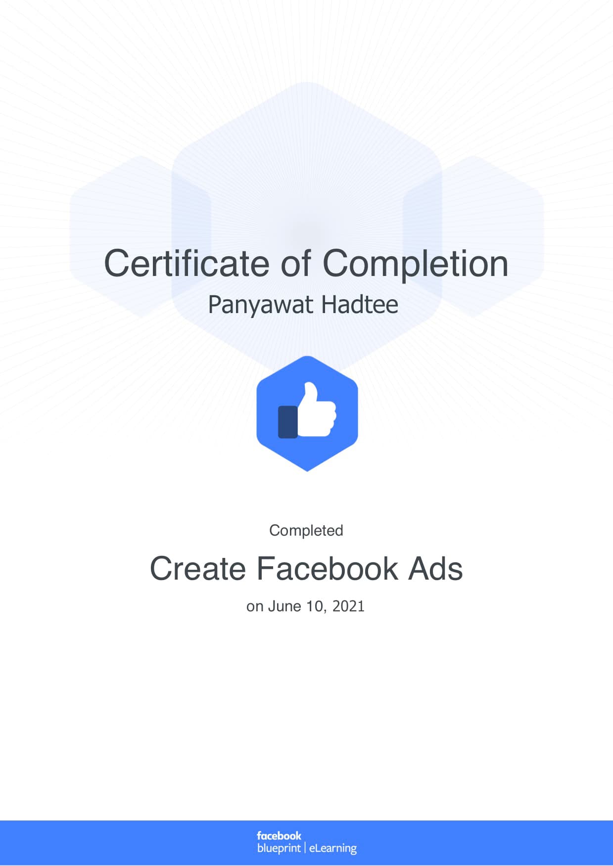 Create Facebook Ads (Blueprint)